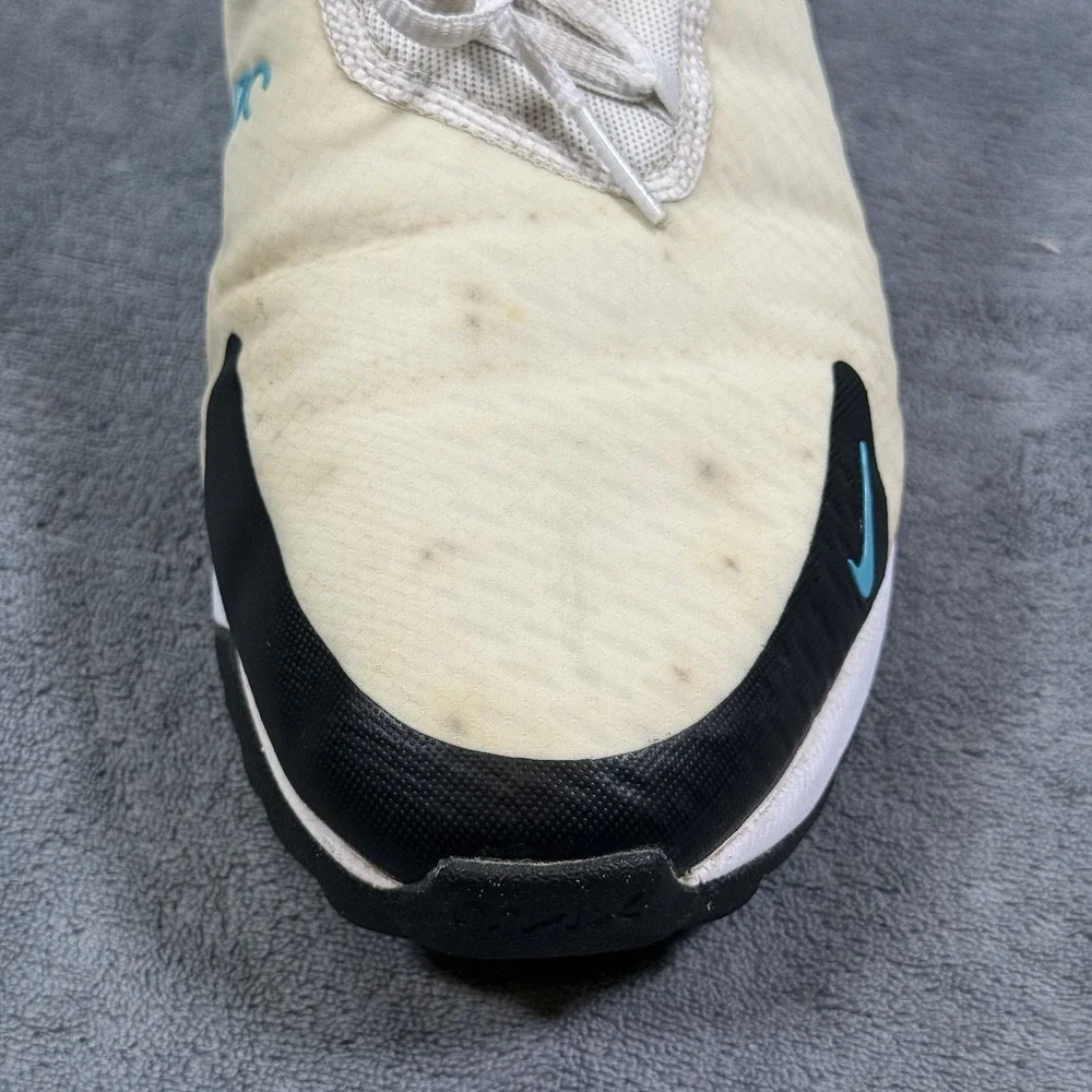 Nike Air Max 270 Golf Shoes Dusty Cactus Men's 12 White Spikeless